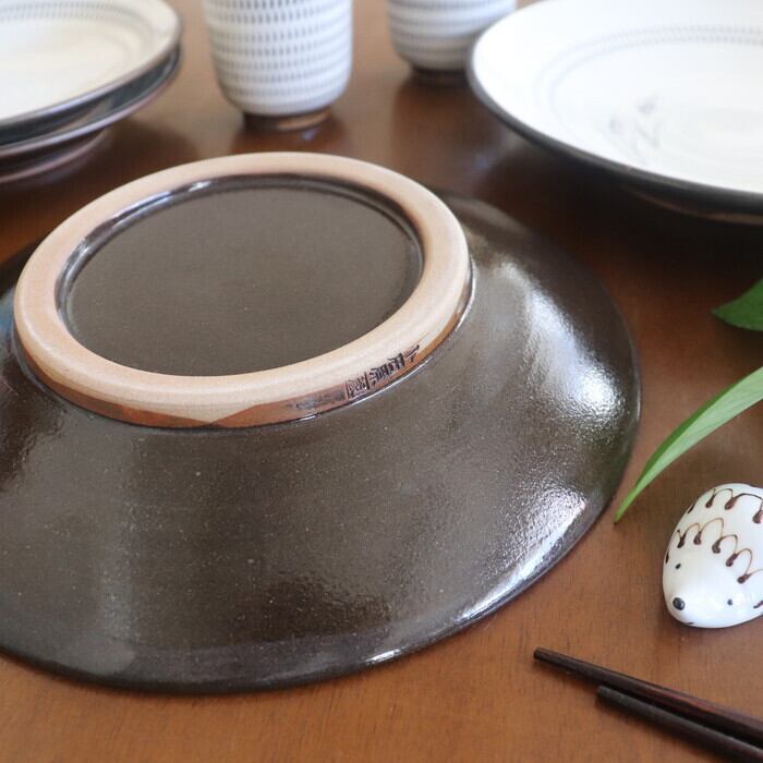 小石原焼 蔵人窯 皿22cm 麦 Koishiwara-yaki Plate 22cm #123 | 和食器