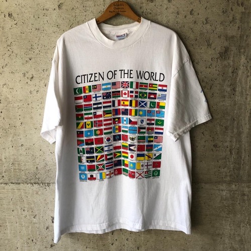 XZ833 00s CITIZEN OF THE 国旗 Tシャツ 在原みゆ紀