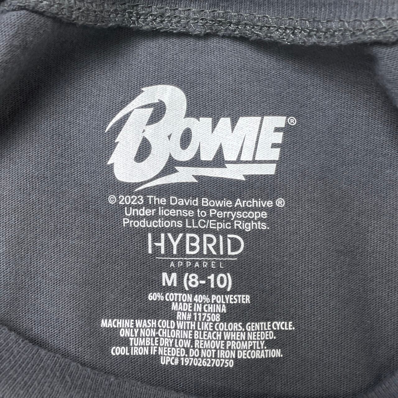 1983ツアーT【デヴィッド・ボウイ】XLロックT古着 ヴィンテージ ブラック DAVID BOWIE デヴィッド ボウイ アーティスト バンドTシャツ バンT