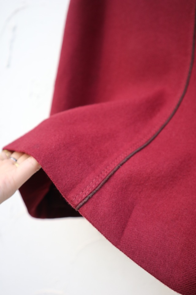 center line wool skirt