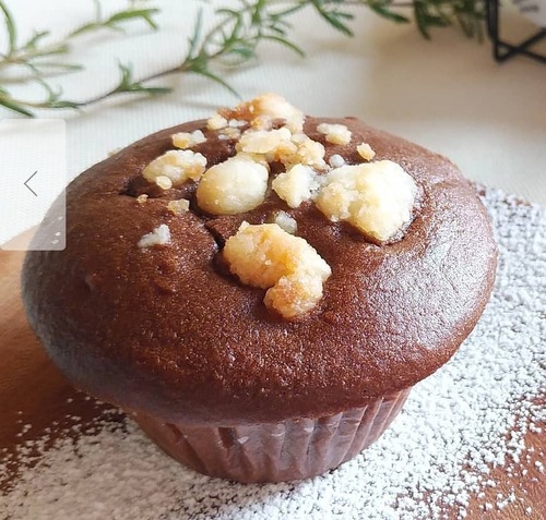 しょこらプリン米粉マフィン