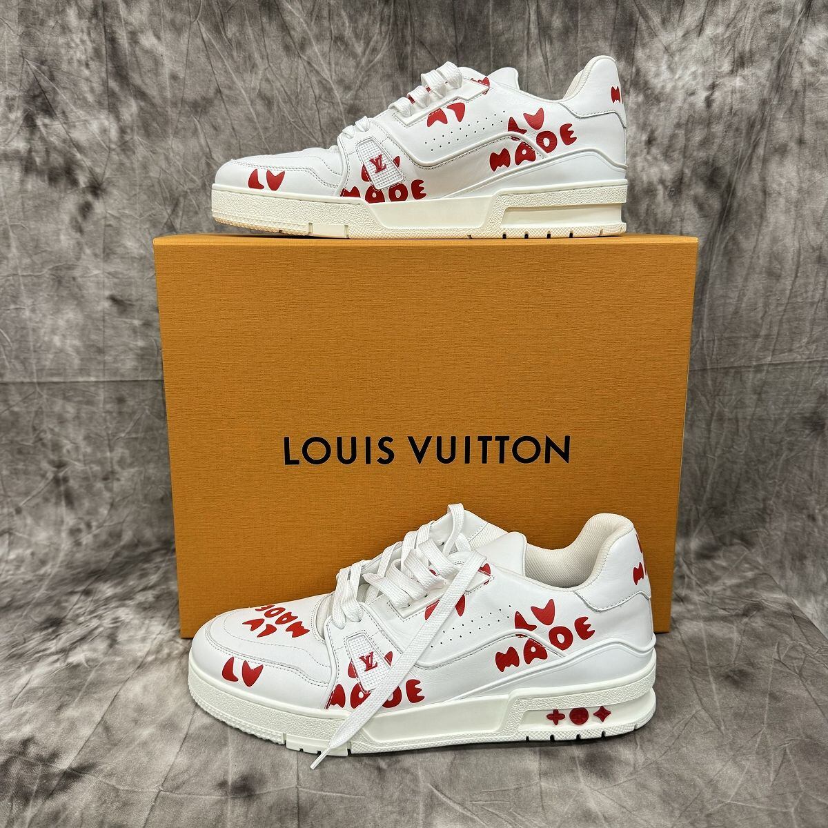 未使用】LOUIS VUITTON×NIGO/ルイヴィトン×ニゴ 日本限定 LVトレイナー 