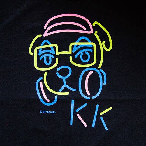 どうぶつの森 / DJ KK Tシャツ /  THE KING OF GAMES