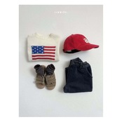 【取寄】minirobe ダーツデニムパンツ｜冬服｜韓国子供服