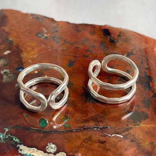 【特別販売】カレンシルバー　リング　「好転」「エネルギーの循環」（12号）　商品番号　1050