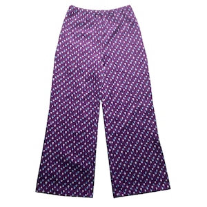 old small pattern jacquard pants
