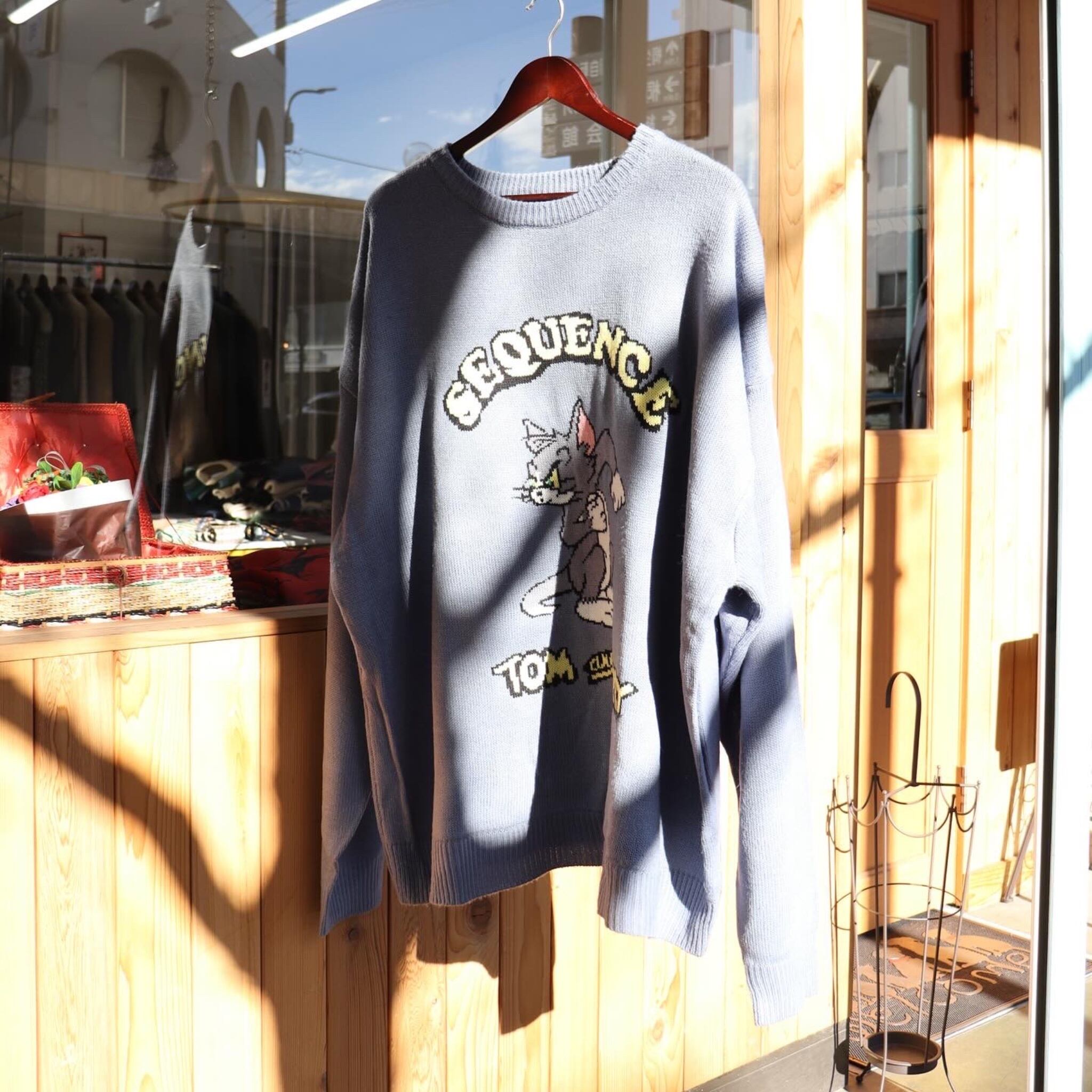 retro character knit