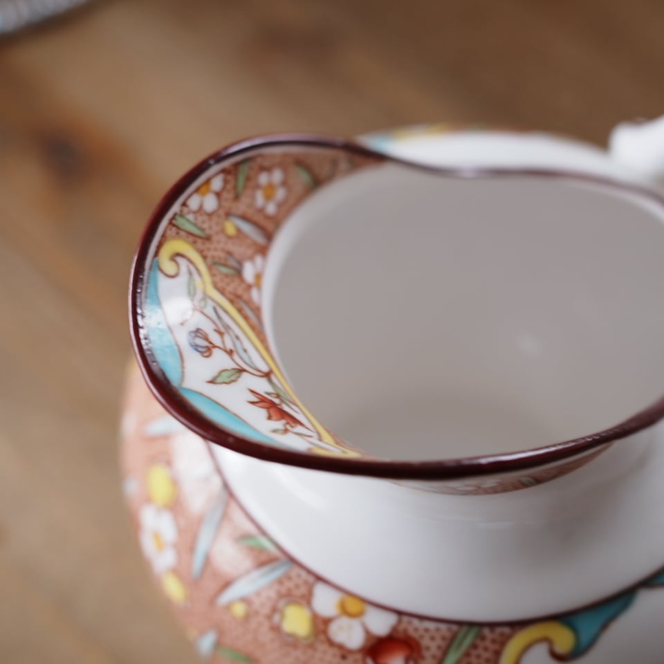 希少フランスアンティーク サルグミンヌ ミントン767 クリーマー F2