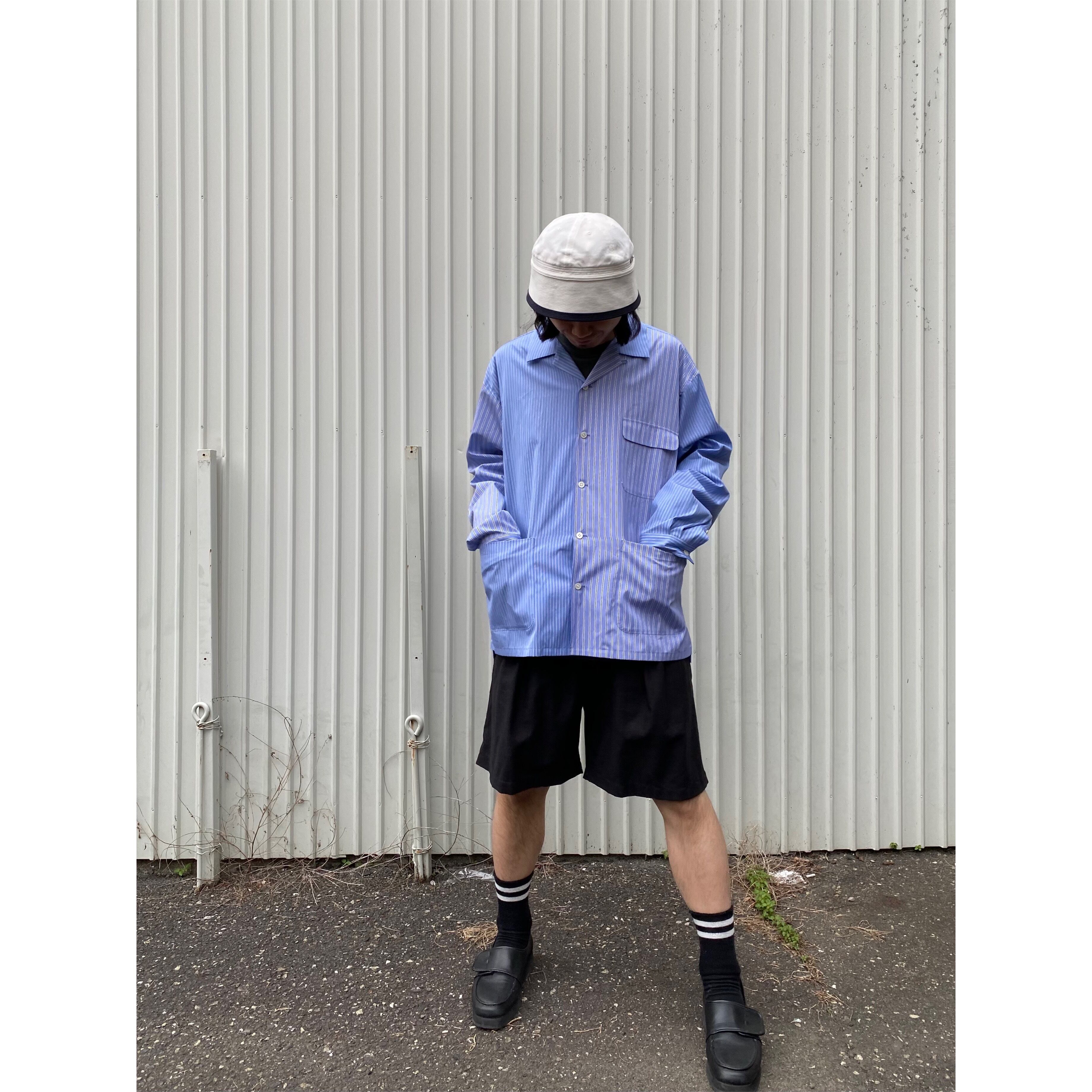 tieorNOT T.M. OPEN COLLAR SHIRT | HEIGHTS Online Store