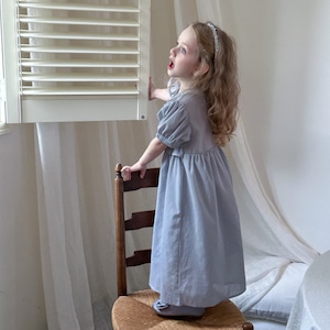 夏レトロ多重フリルワンピース