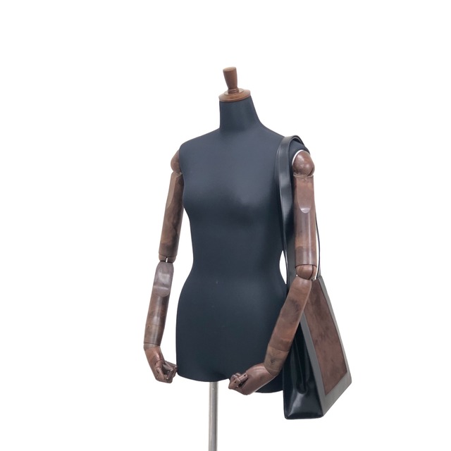 CELINE セリーヌ ショルダーバッグ ブラウン スエード レザー ロゴチャーム vintage ヴィンテージ オールド 5bm78u