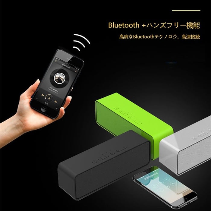 2021人気特価 スピーカー iPhone ワイヤレス bluetooth スマホ ブルートゥース テレビ用 ポータブル 高音質 小型 手元 