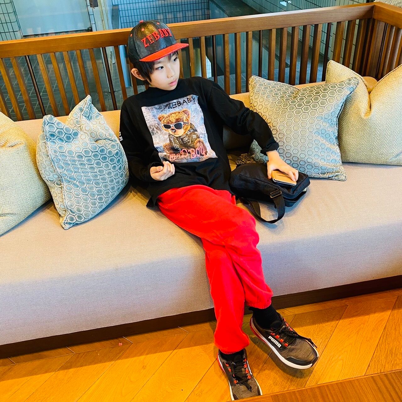 BAD BOY (ADULT: BLACK) | ストリート、ロックテイストの子供服 ZEBABY