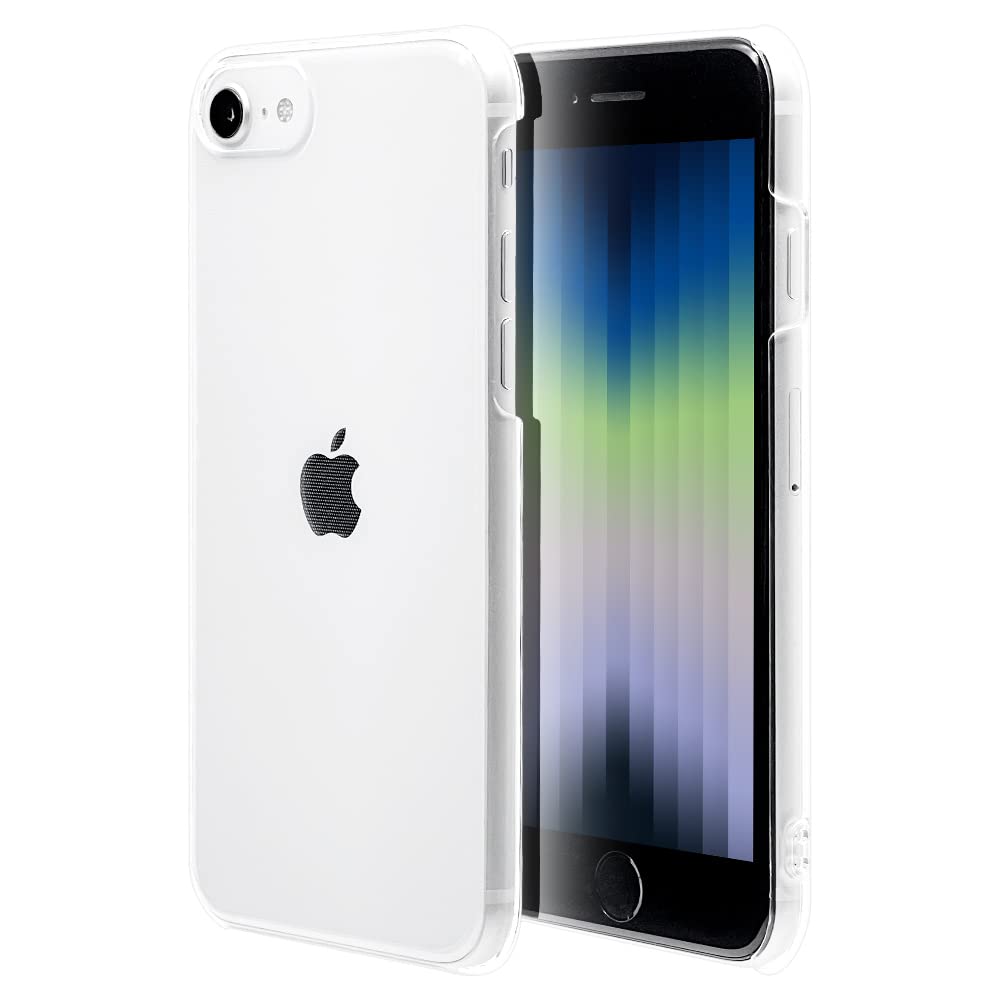 ラスタバナナ iPhone SE3 SE2 8 7 6s 共用 ケース カバー ハードケース クリア 透明 ストラップホール 傷に強い 軽い アイフォンse 第3世代 第2世代 スマホケース 6853IP247PC