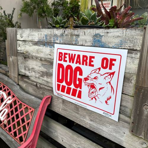 BEWARE OF DOG