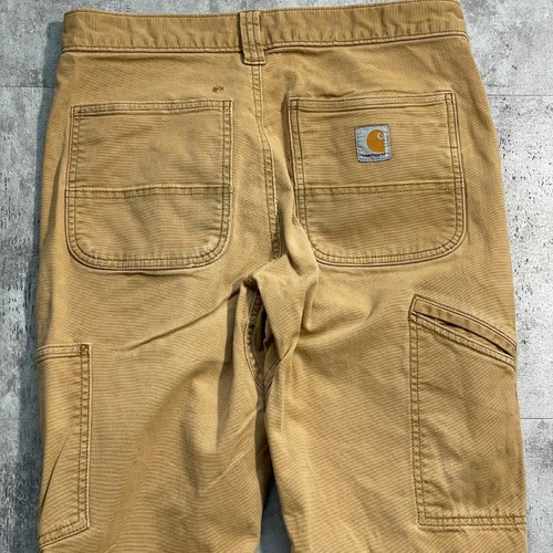 20s ブラウン ダブルニー カーハート Carhartt 30×32 詳細写真14