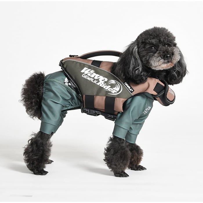 GEWALK ウェーブライダー エコ ライフジャケット 【Sサイズ】 犬用 高