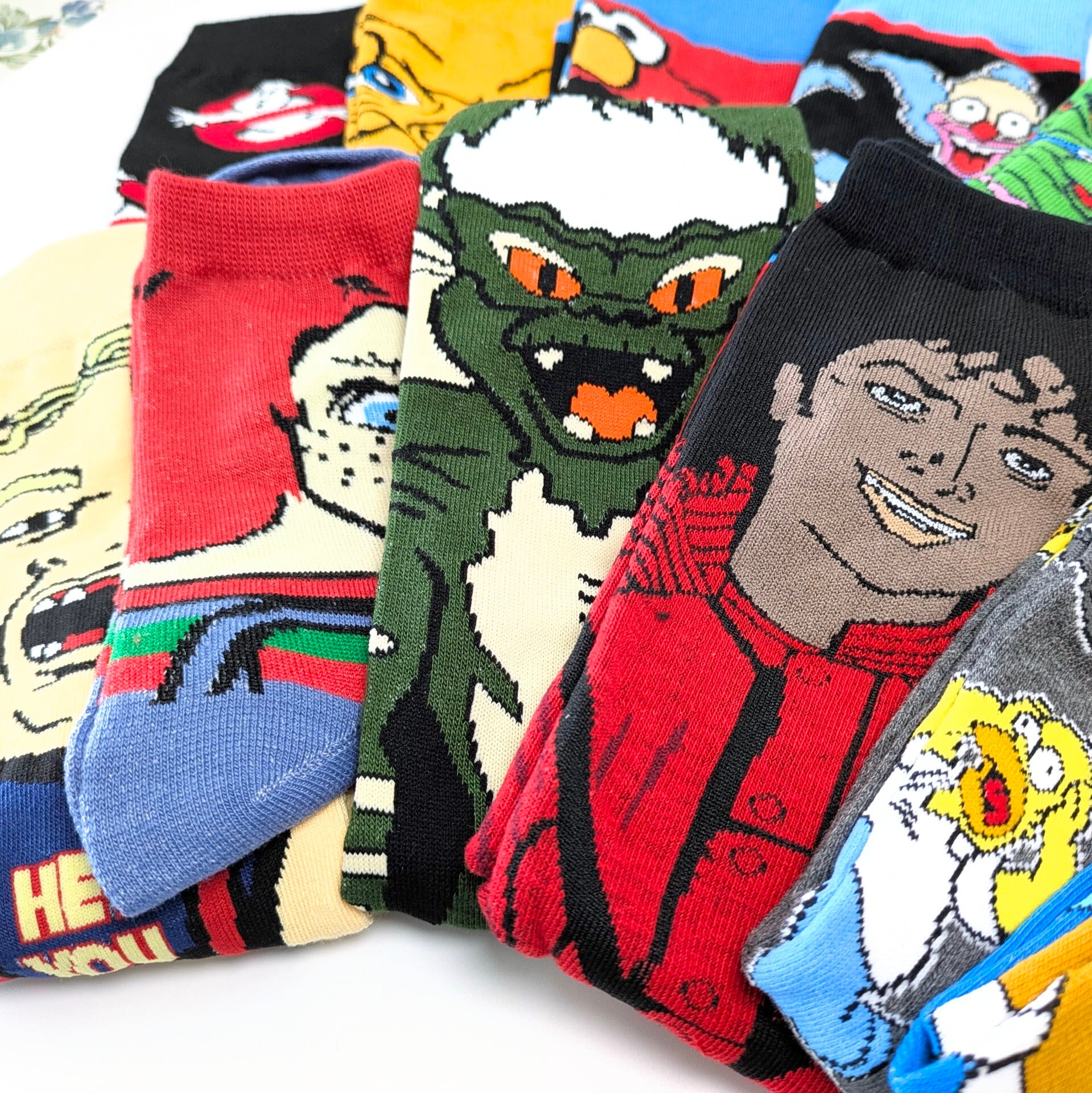 【 crew socks / クルーソックス 】『 The Simpsons / シンプソンズ / ホーマーパンイチ(笑)2 』 靴下 / ソックス〚アメリカン雑貨 アメトイ〛