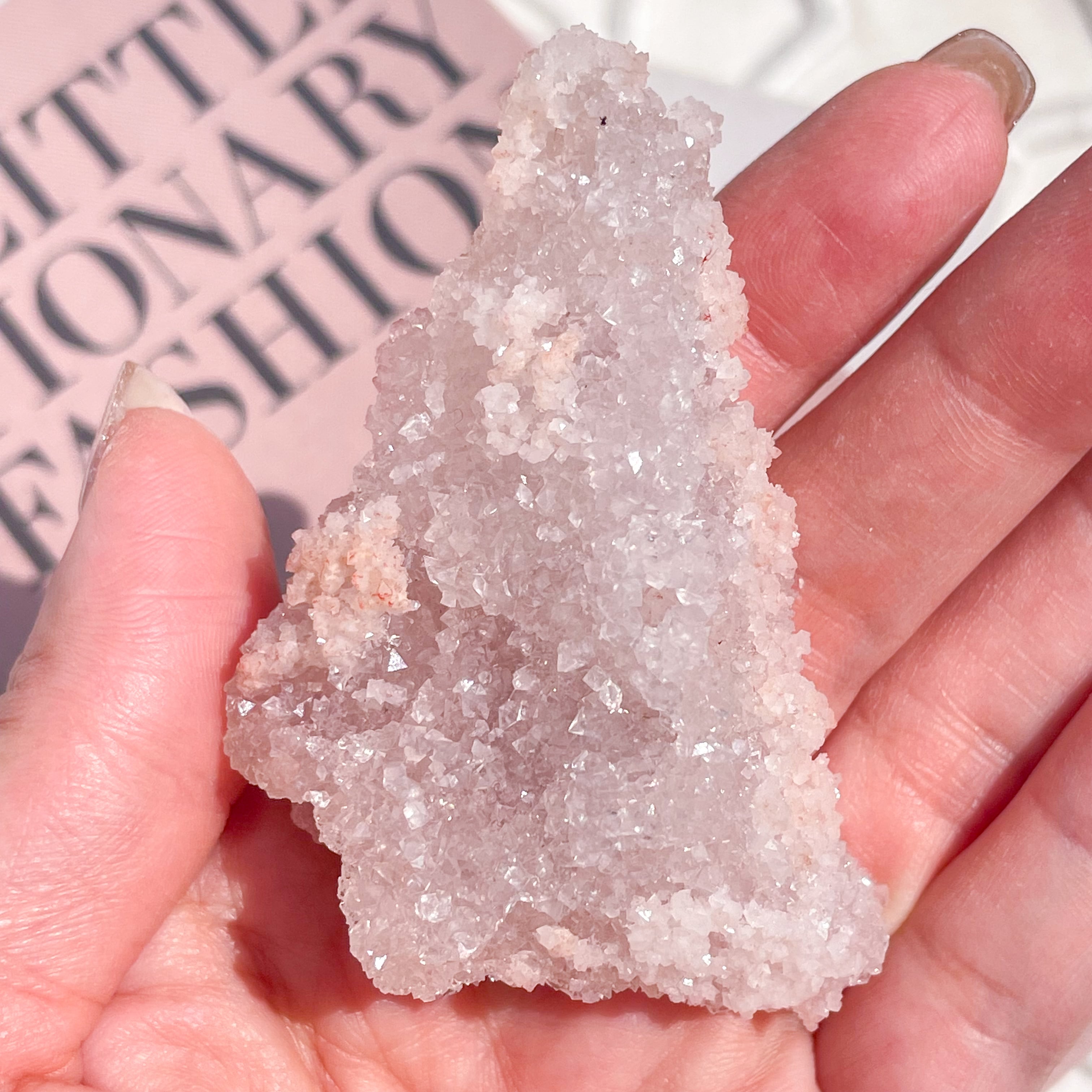 Pink & Red Sugary Apophyllite 9 ✧ ピンク&レッド シュガー