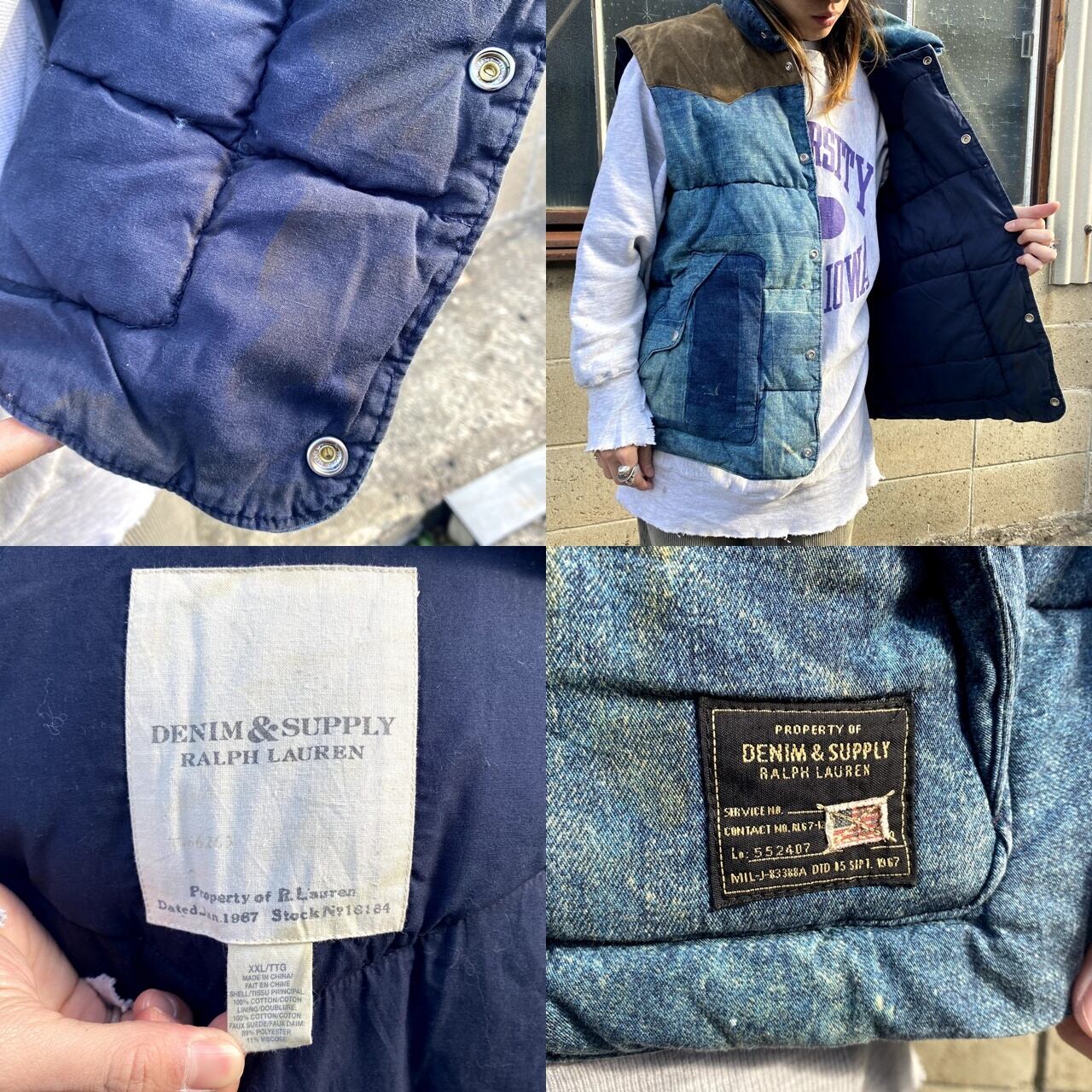 ビッグサイズ DENIM & SUPLY Ralph Lauren ラルフローレン デニム 