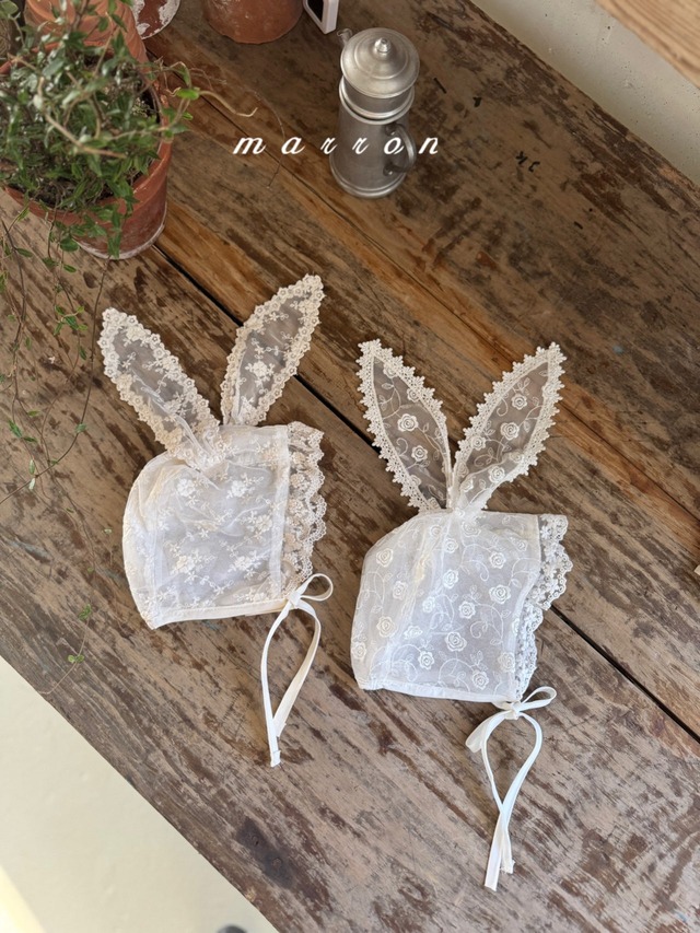 marron［取寄］rabbit bonnet 26spring
