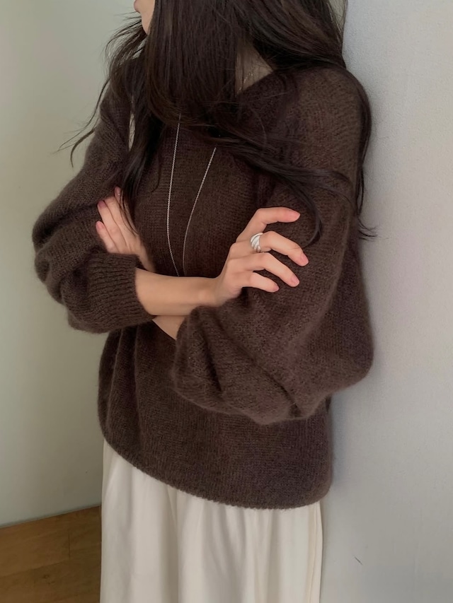 (予約) miel / Arni knit 4color