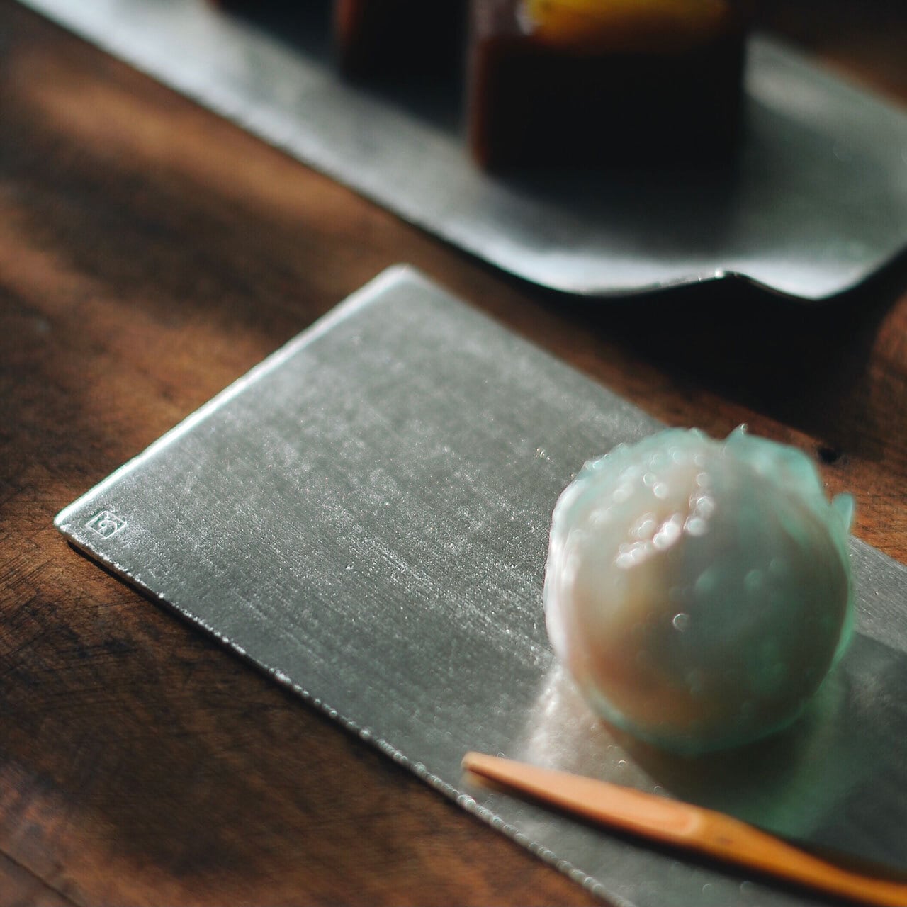 錫製プレート／皿／トレイ》静波 錫板 175×72｜銀雅堂 | 生活を楽しむ