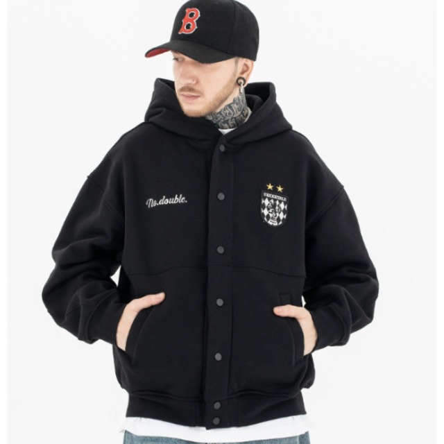 Front pocket design jacket C3540