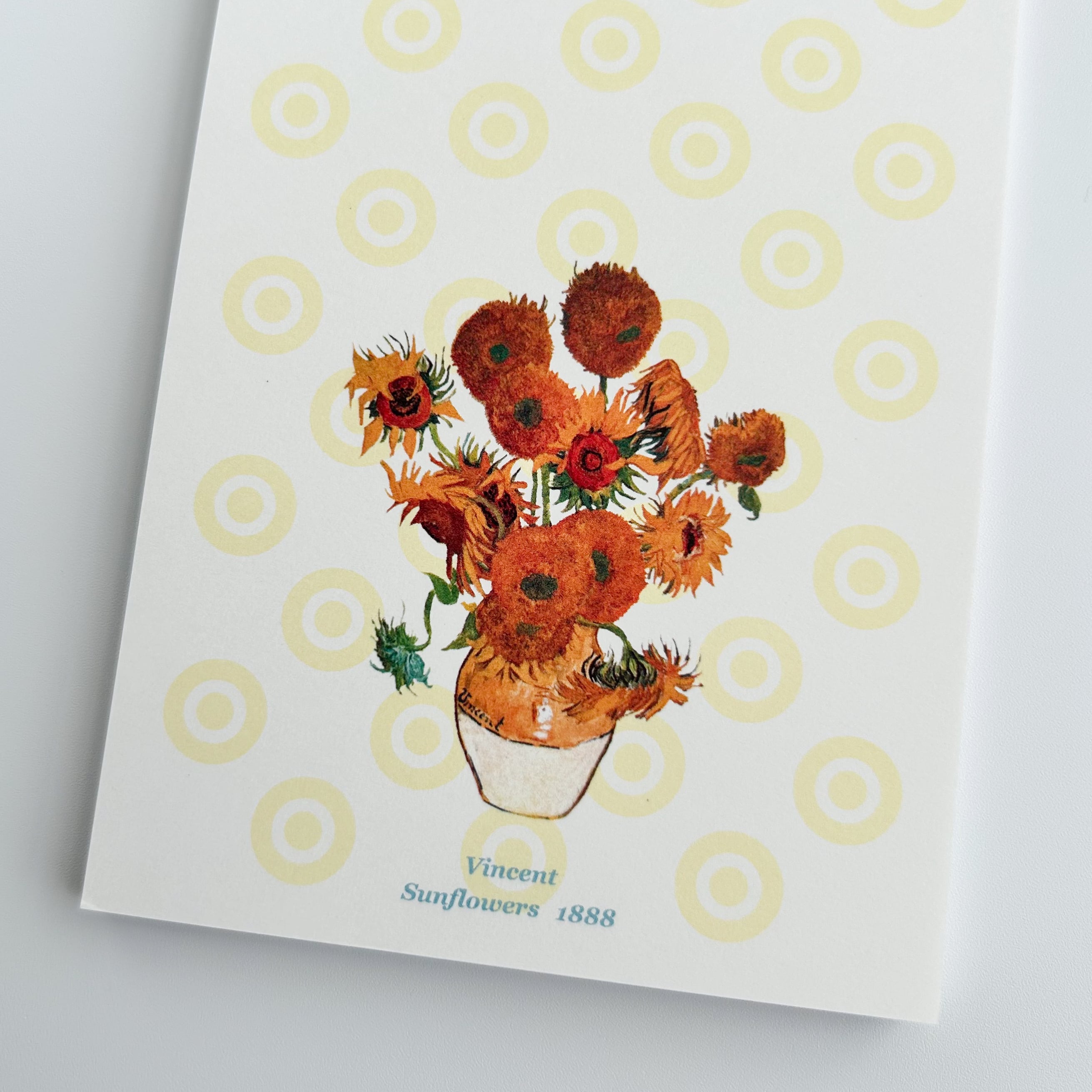 ゴッホ 一筆箋 ひまわり | hmm, by 東京都美術館ミュージアムショップ