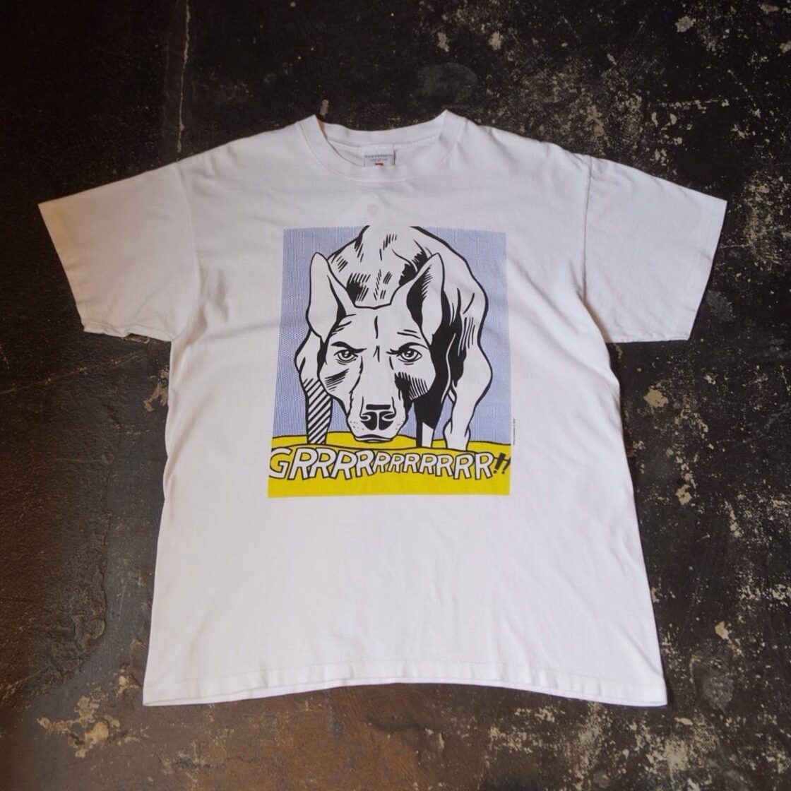 Roy Lichtenstein Grrrrrrrrrrr! art T-Shirt | PAY ID