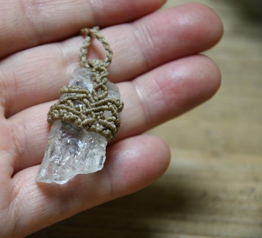 ペタライトペンダント ヘッド 涙型ペタライトペンダントヘット ウッド