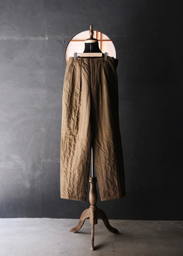 70’s ISSEY MIYAKE wide tapered wool trousers