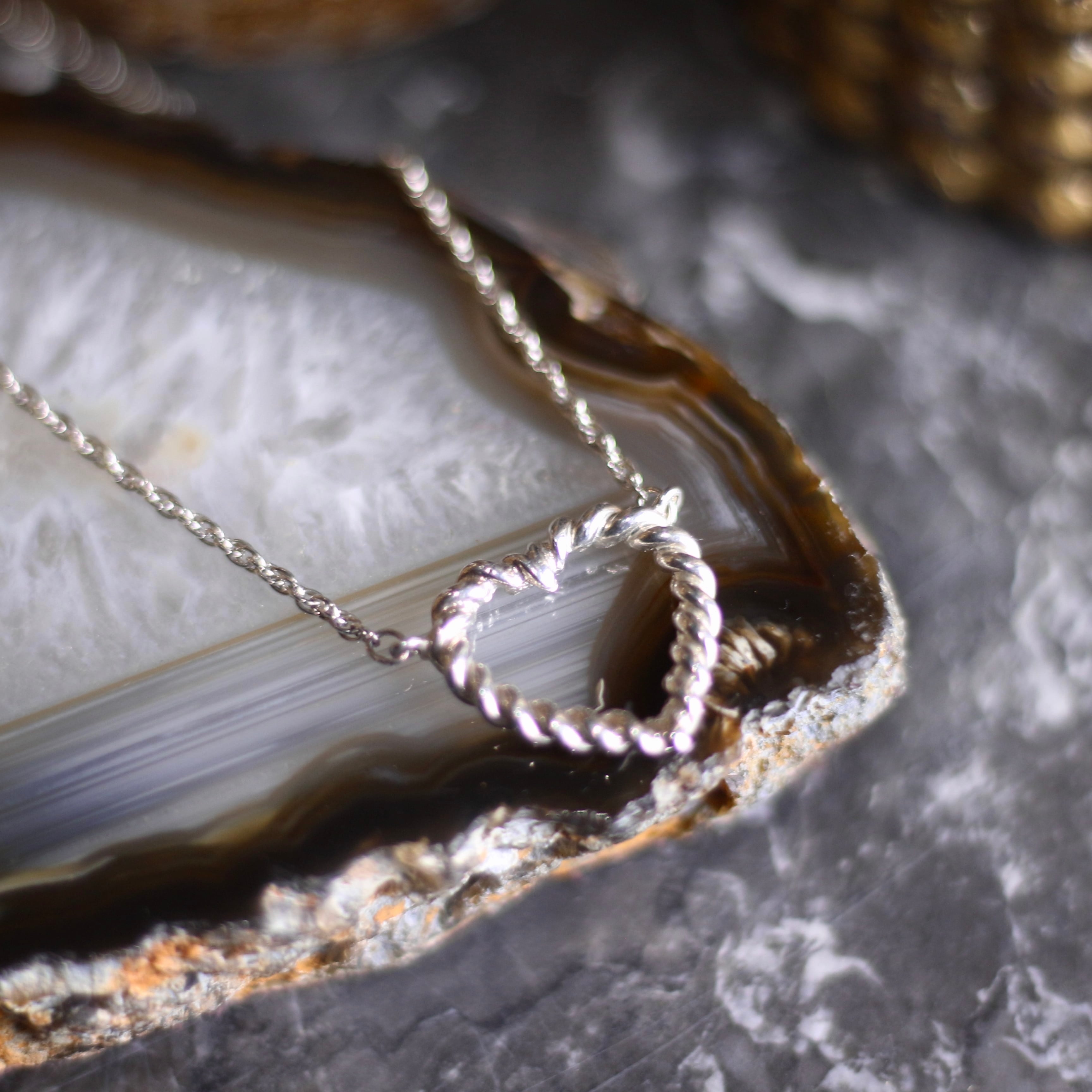 TIFFANY&CO. HEART DESIGN CHAIN SILVER NECKLACE/ティファニーハート