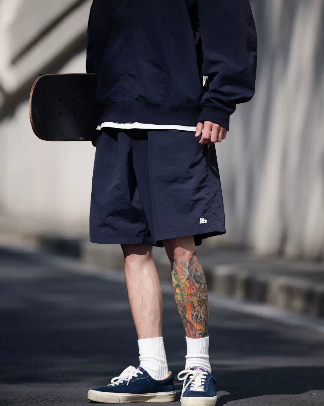 ナイロンセットアップショーツ / KN110 | KEON (keon.fashionstore)