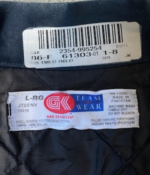 Used 90~00s Work Jacket -G&K-