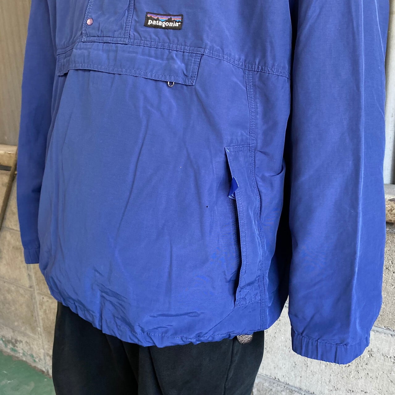 90s ビンテージ patagonia パタゴニア バギーズジャケット ブルー