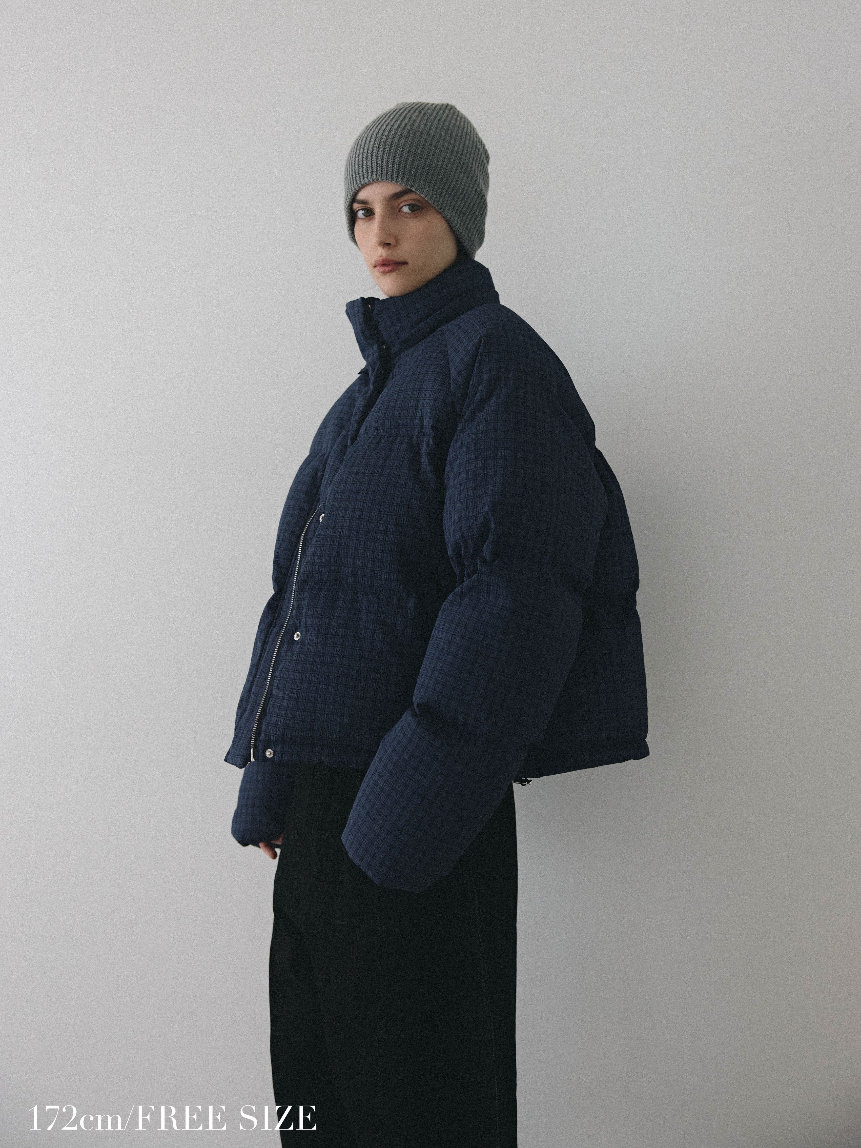10/1-10/6先行受注商品】check down coat | Katrin TOKYO