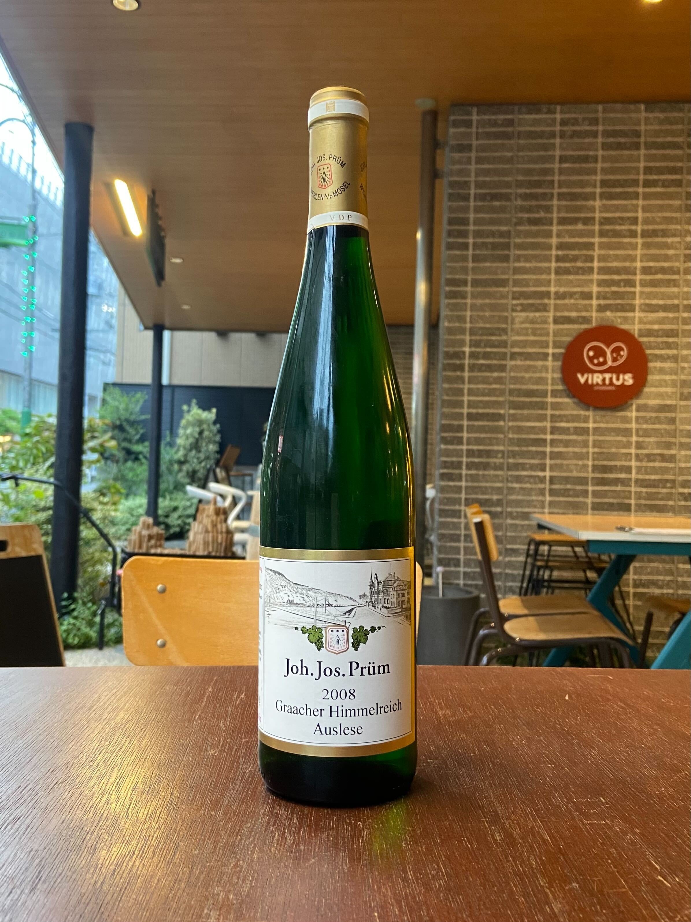 2008 GRAACHER HIMMELREICH AUSLESE GOLDKAPSEL / J.J. PRUM【フランス・ドイツ】