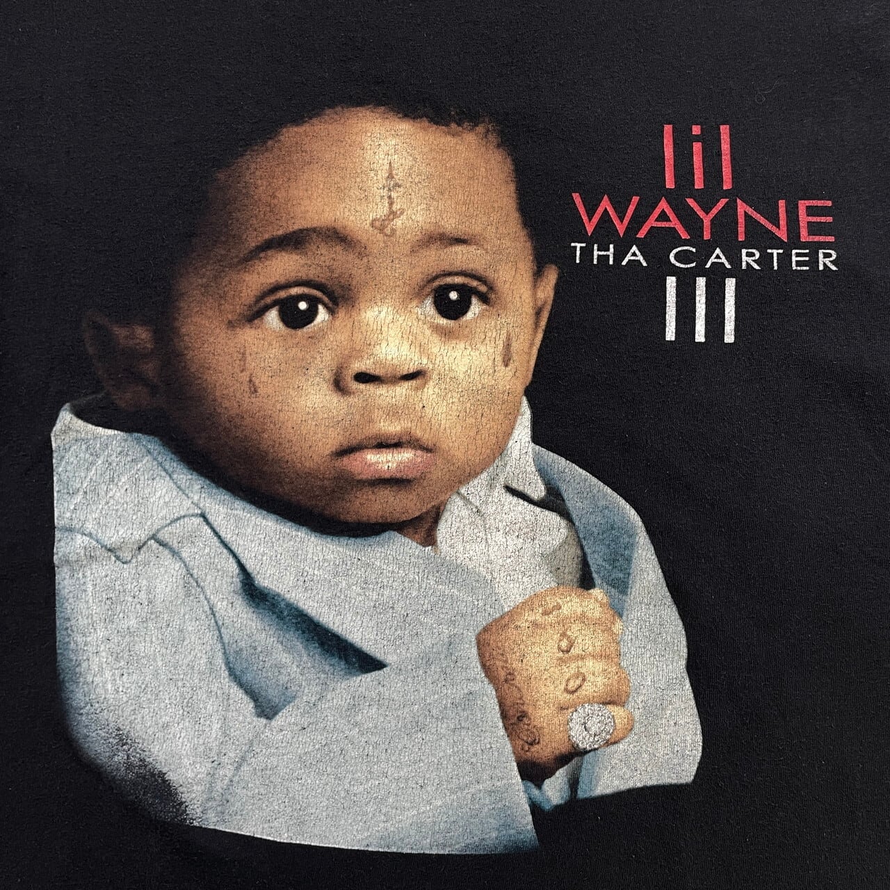 LIL WAYNE ラップTシャツ Tha Carter III リルウェイン ラップTシャツ