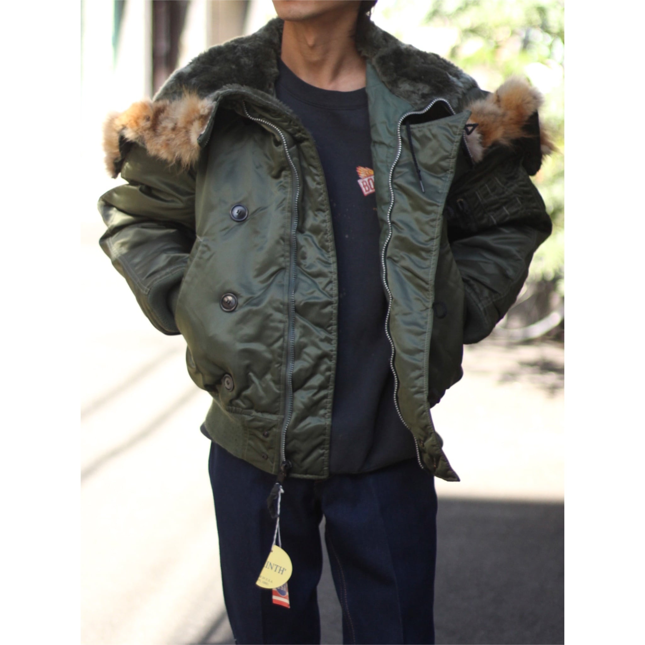 CUBA】2000s vintage CORINTH MFG CO N-2B flight jacket made in USA 