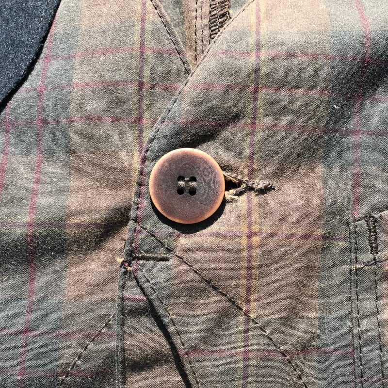FILSON GARMENT フィルソン ガイドベスト WAXED TARTAN オイルドクロス