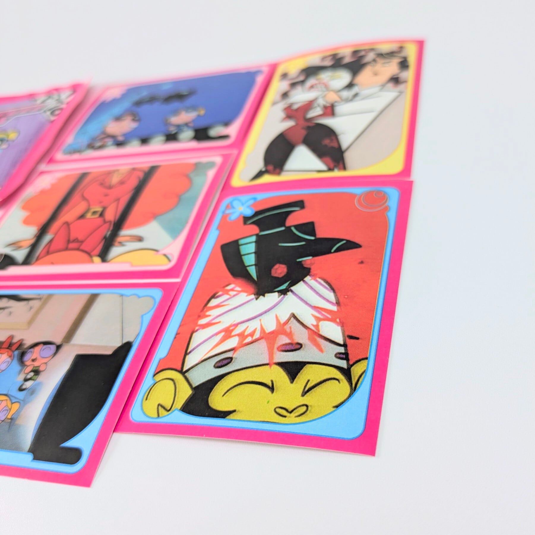 ☆送料無料！☆2000年製 パニーニ【 パワーパフガールズ（ The Powerpuff Girls ）】STICKER  カートゥーンネットワーク CARTOON NETWORK / VINTAGEステッカー単品 （1パック=6STICKER入）〚アメリカン雑貨 アメトイ〛