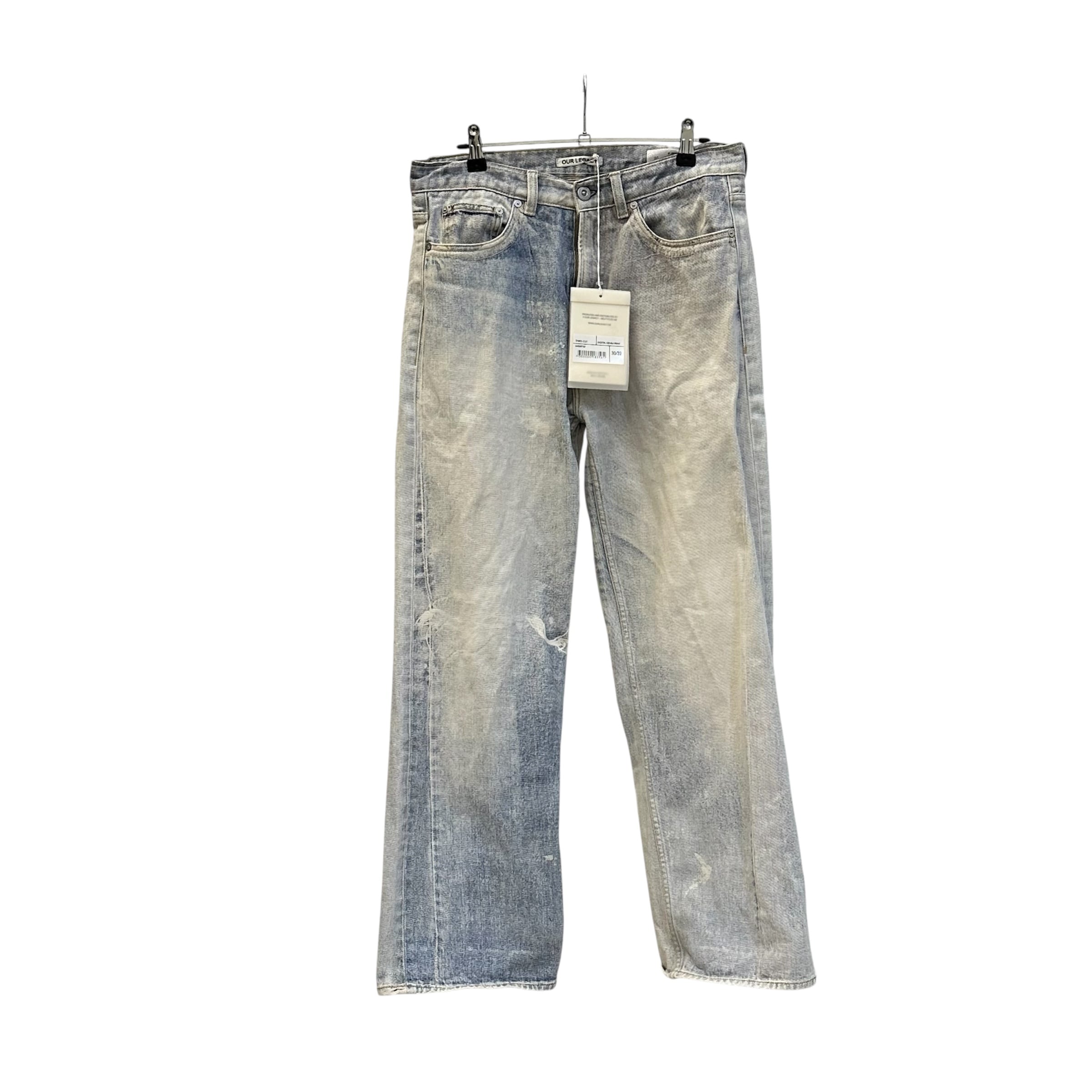 Our legacy digital denim pants third cut