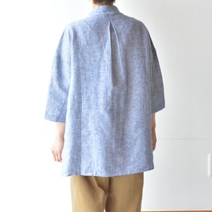 スワーム SWARM リネンスキッパー7分袖ブラウス(NS-84011)全3色