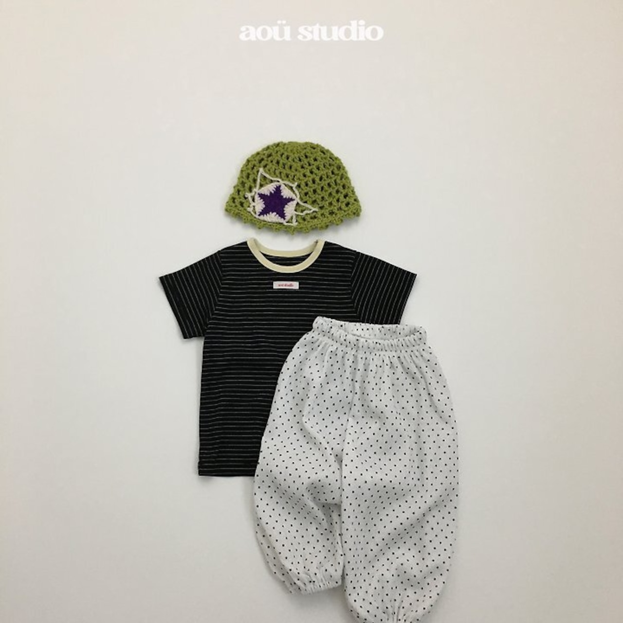 【取寄/韓国直送】aou studio 26/SM オールデイTシャツ |夏服|韓国子供服