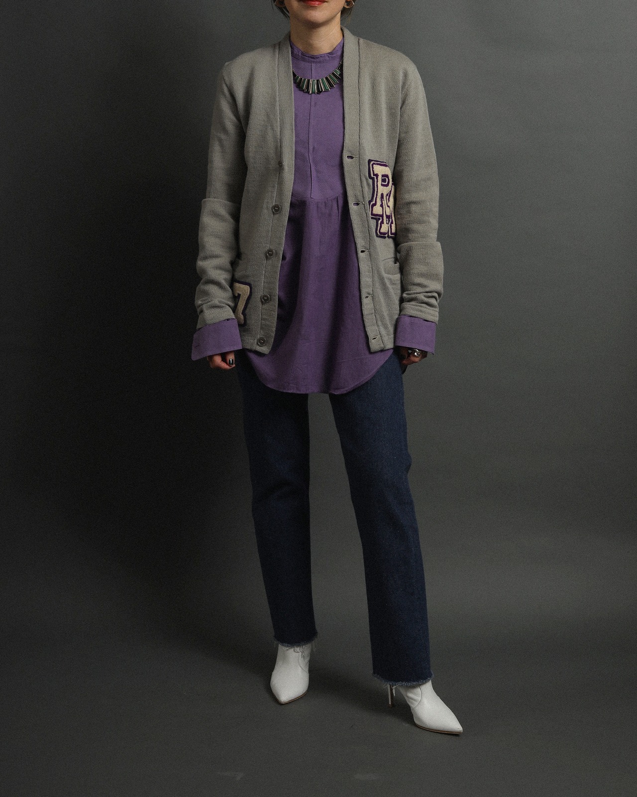 1970's RM 77 / Lettered Knit