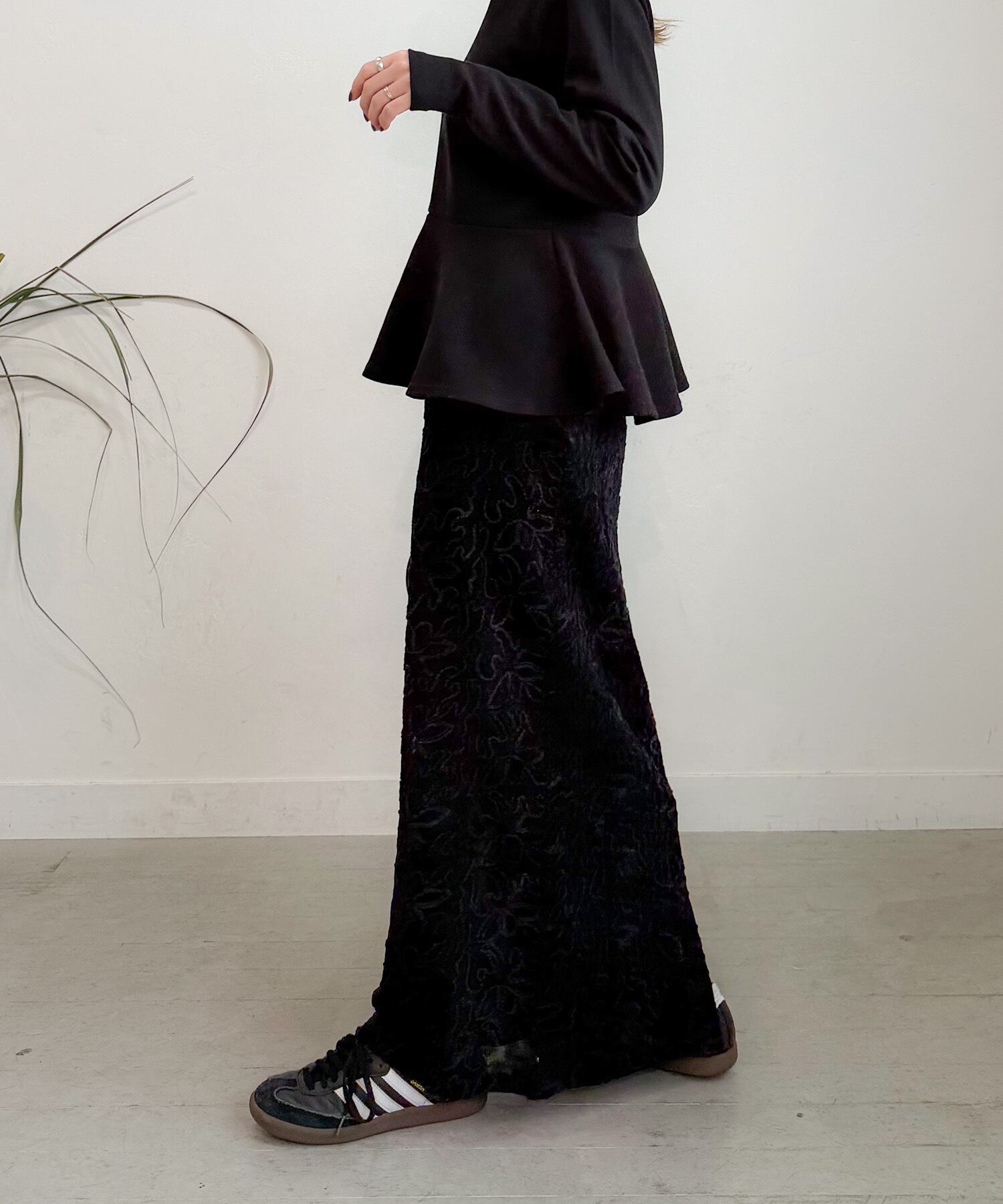 NEW ベロアタイトスカート | PICHI