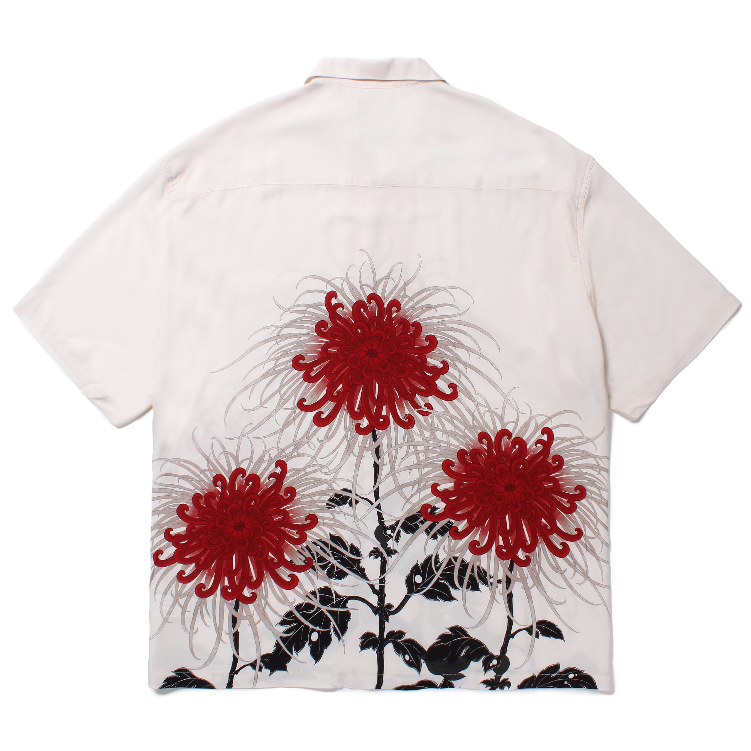 GAKKIN × BUDSPOOL 日章菊 HAWAIIAN SHIRT | APHRODITEGANG HOLDINGS GAKKIN × BUDSPOOL 日章菊 HAWAIIAN SHIRT | APHRODITEGANG HOLDINGS