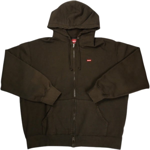 シュプリームブラウン即完売品XL Size【XL】 SUPREME シュプリーム 25FW Small Box Zip Up Hooded