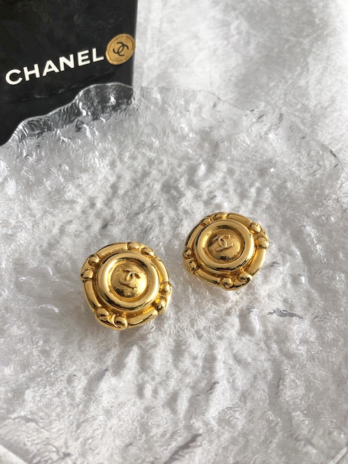 CHANEL シャネル イヤリング ゴールド ココマーク vintage ヴィンテージ オールド hmxj4r